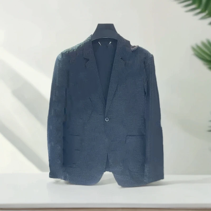 男款时尚高定休闲西服8089