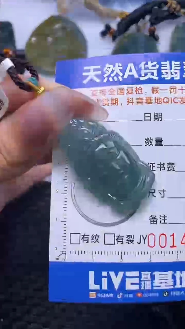 翡翠未镶嵌颈饰    4590