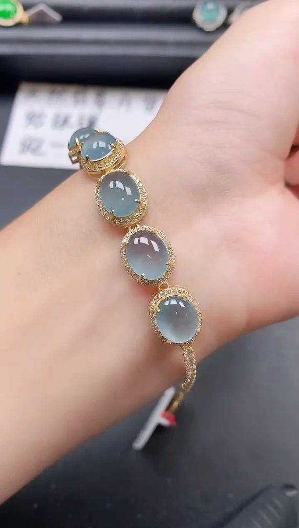 翡翠戒指银S925镶嵌111111