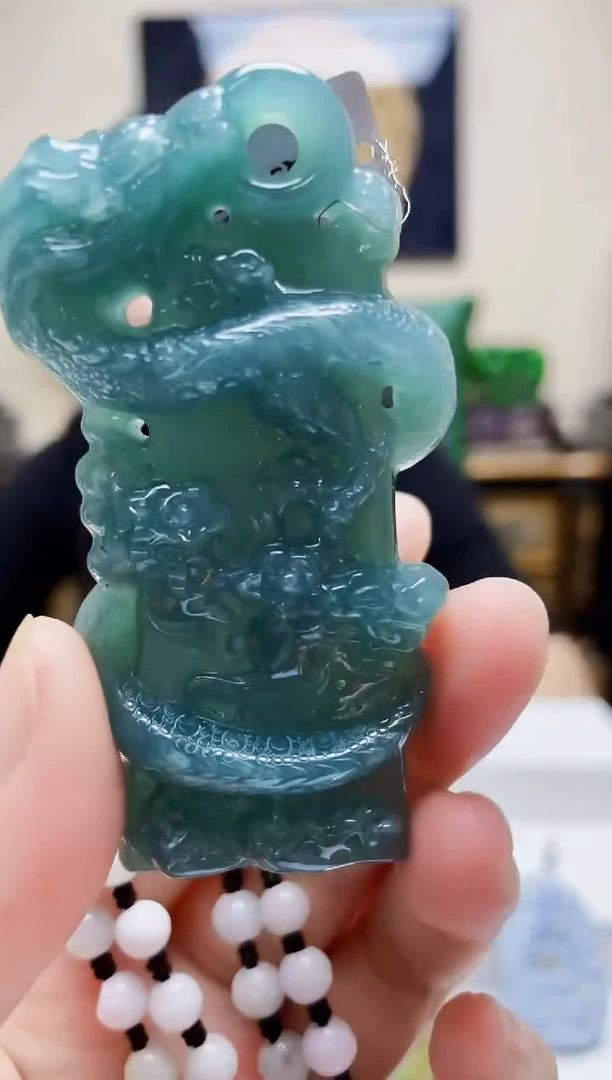 未镶嵌定制翡翠吊坠27
