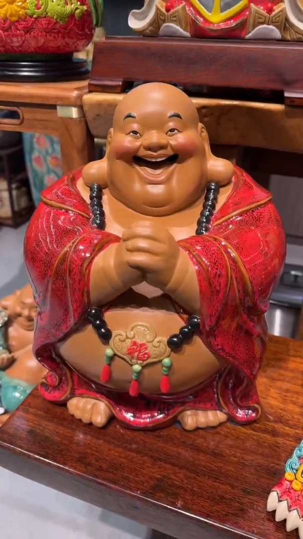 陶瓷海?中号恭喜发财一件