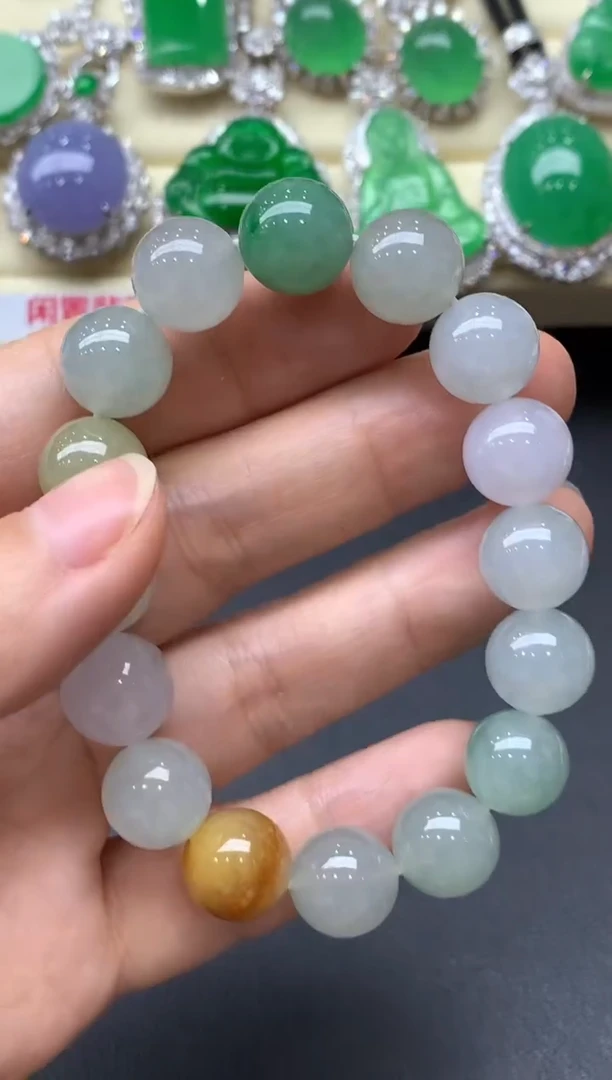 未镶嵌手链翡翠366-中国好珍宝