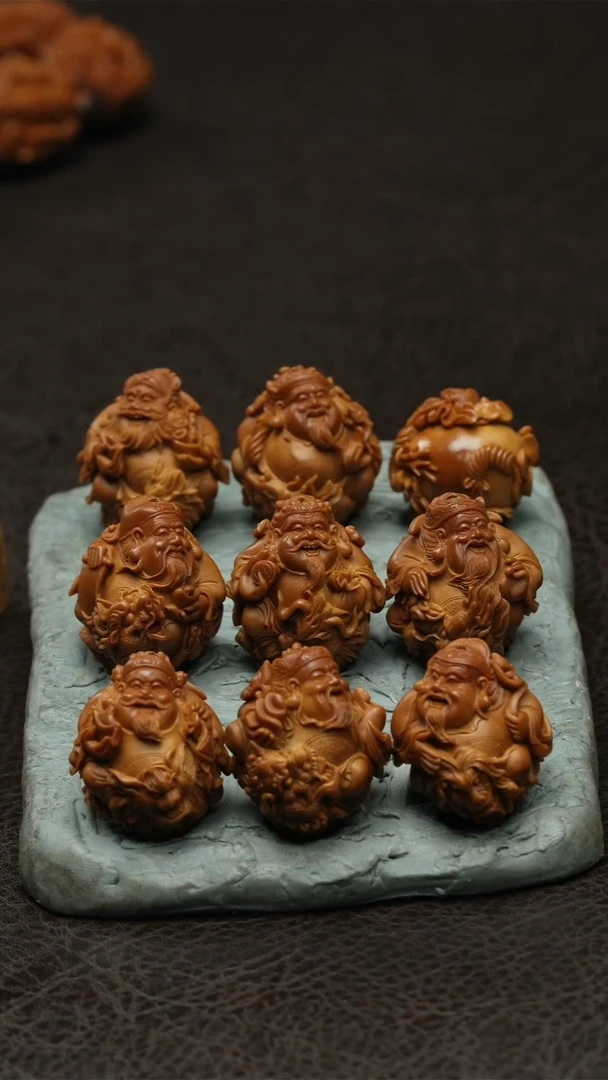 【闪购商品】橄榄核吊坠财神手串