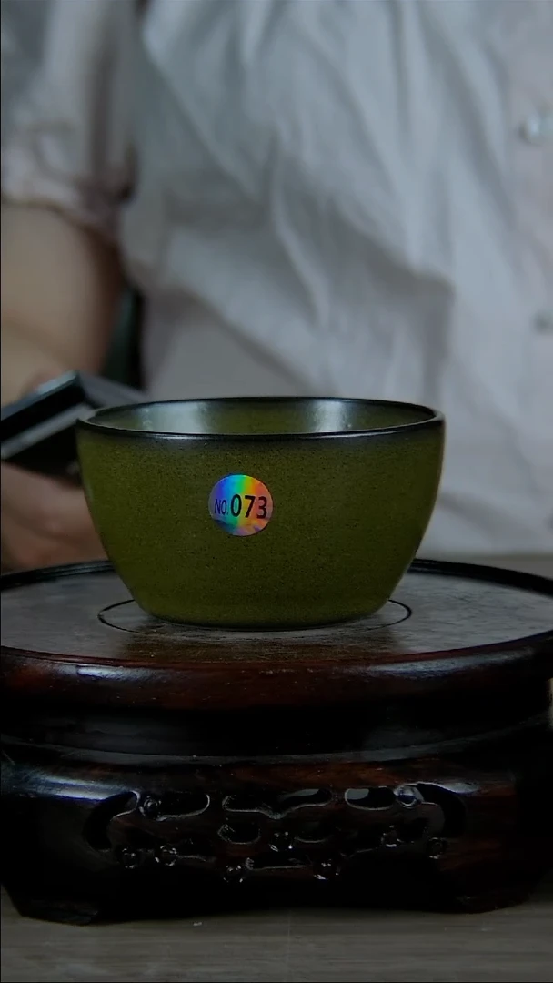 摆件景韵堂茶叶末釉瓷器
