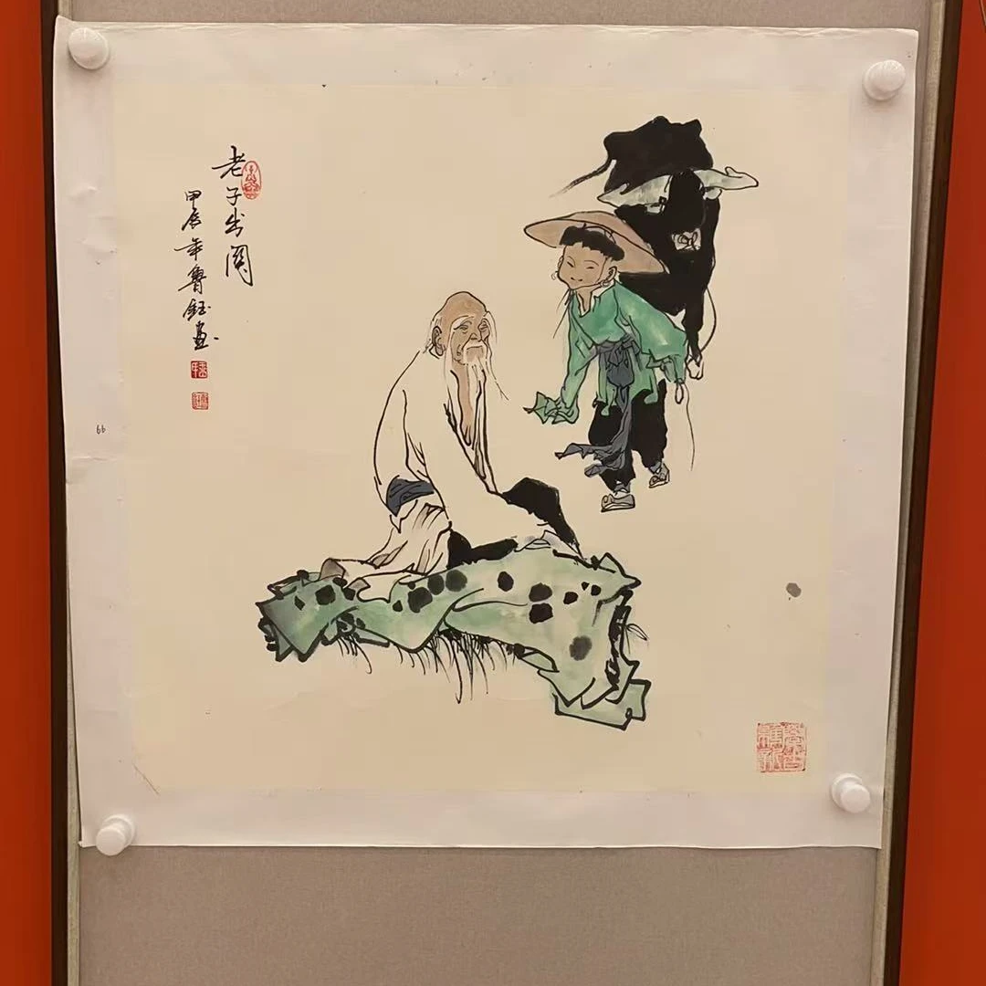 窗展示/文舒文化/绘画/老师/宣纸国画/有证书/不带框66