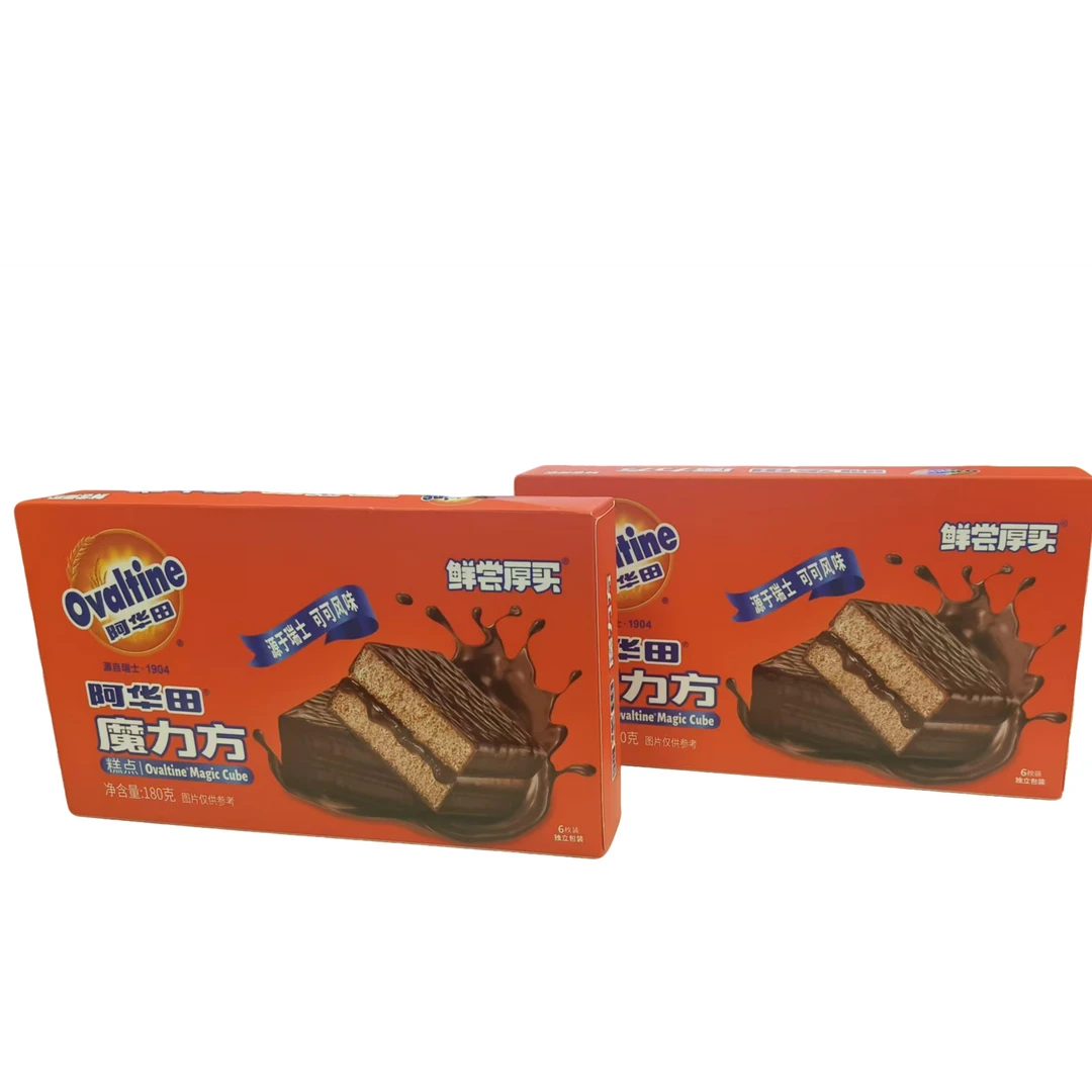 【2025.10.06到期】阿华田魔立方糕点180g