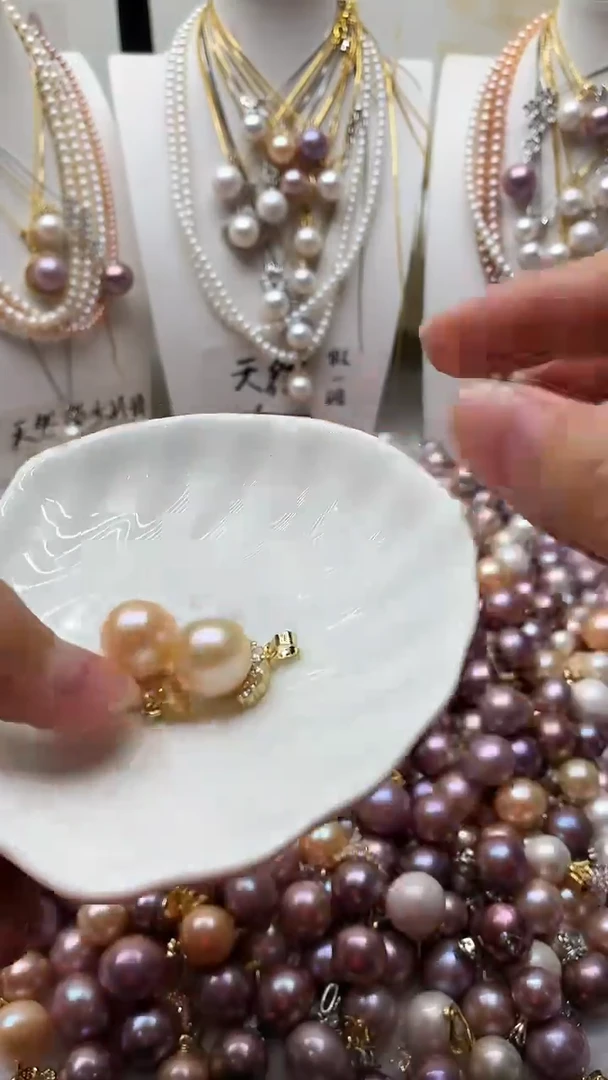 颈饰未镶嵌淡水珍珠039