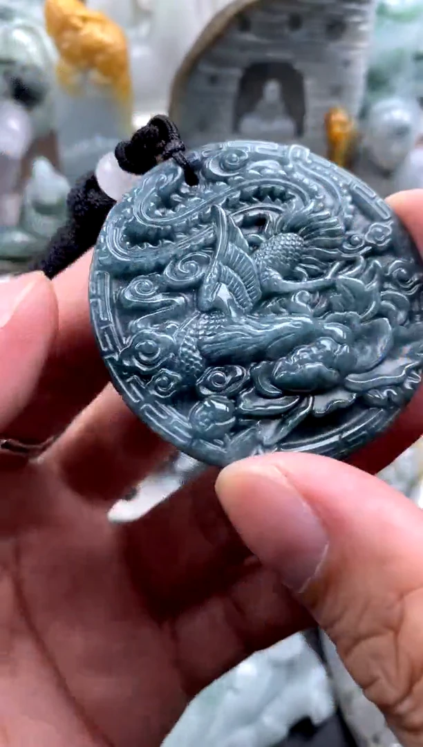 吊坠(不含链)未镶嵌翡翠1
