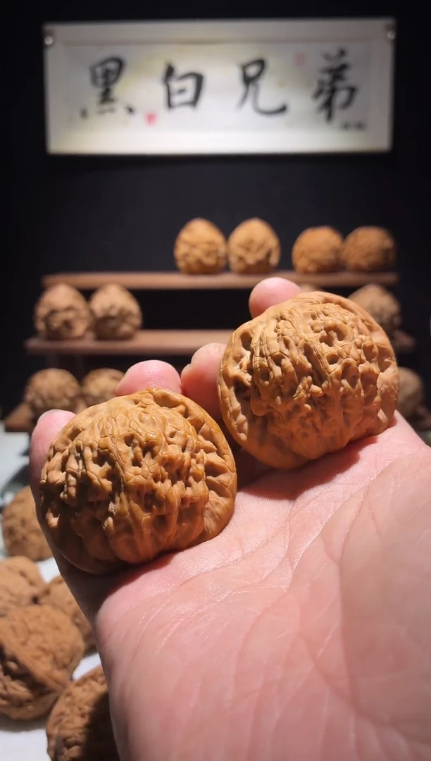 把件文玩核桃邋*金公子全品无修47尺寸