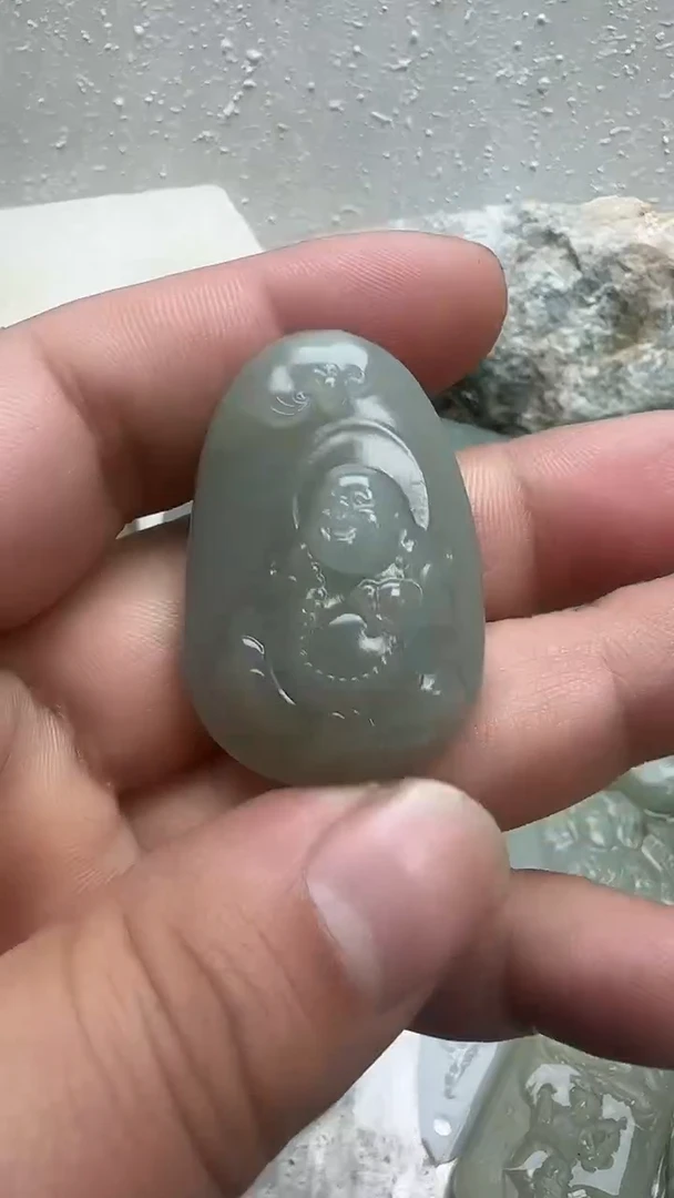 颈饰未镶嵌和田玉9