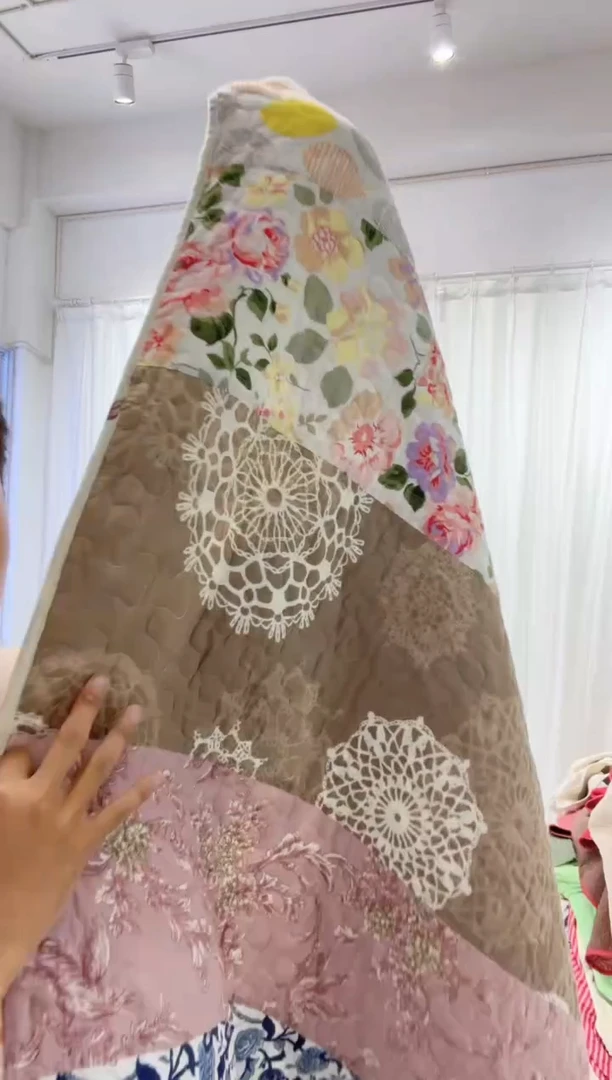 棉200*230纯棉床盖162号微瑕
