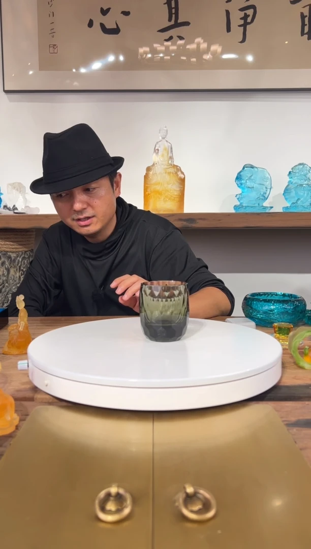 【闪购商品】摆件BML009-2灰钻石水晶琉璃摆件