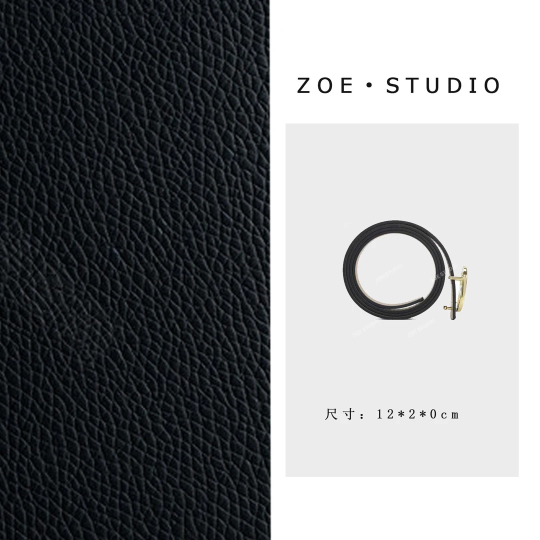 【佐伊甄选】FES-9052-黑色轻奢女士经典轻奢小众真皮腰带