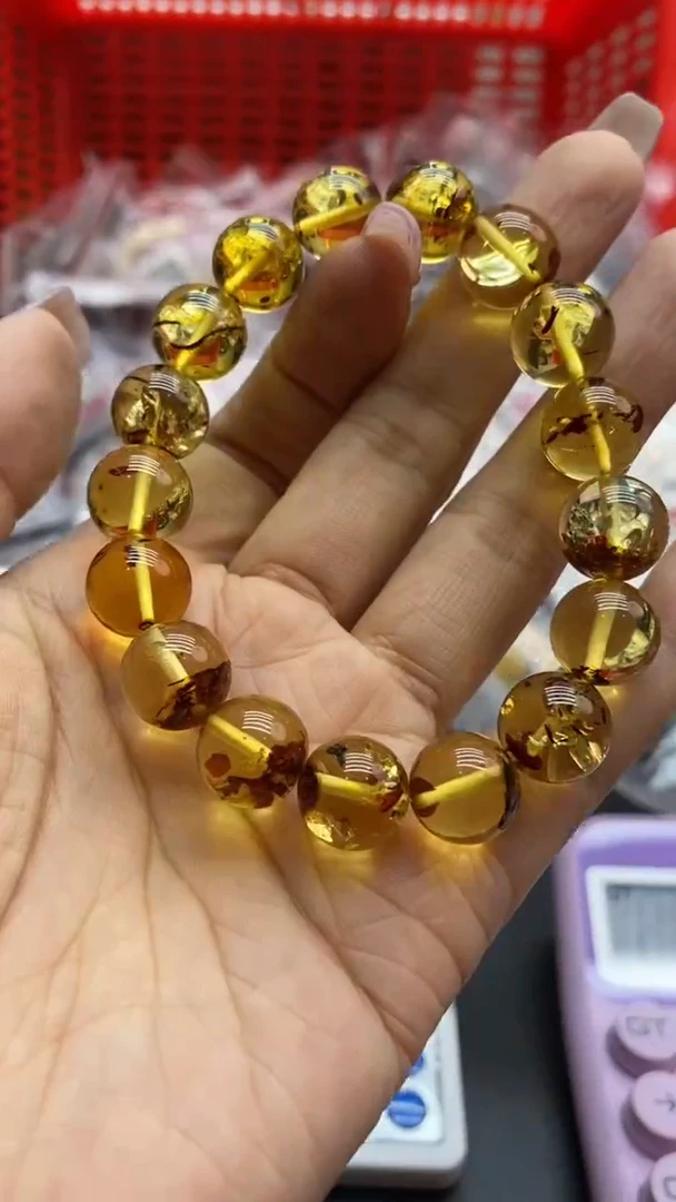 琥珀未镶嵌珠宝奇石897