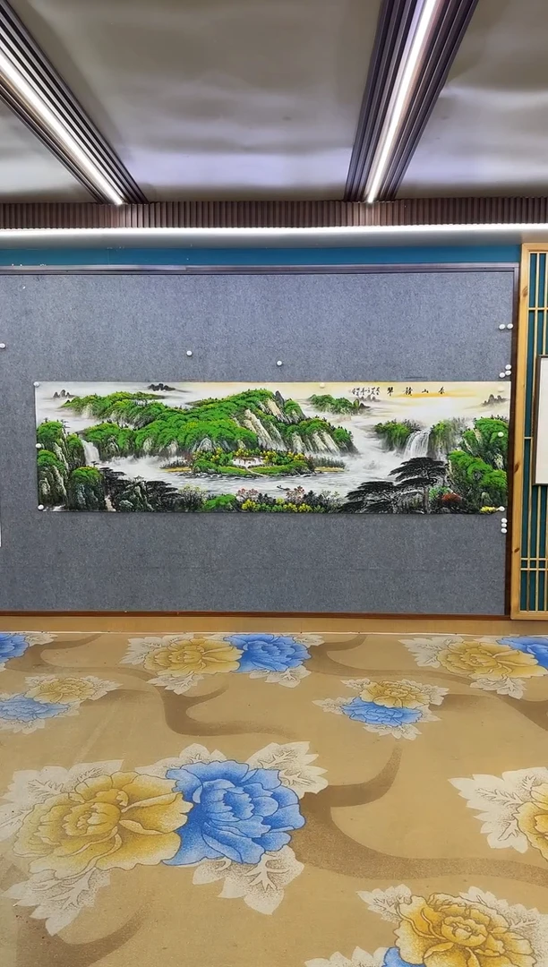 国画DC-邵明义-丈二-山水国画
