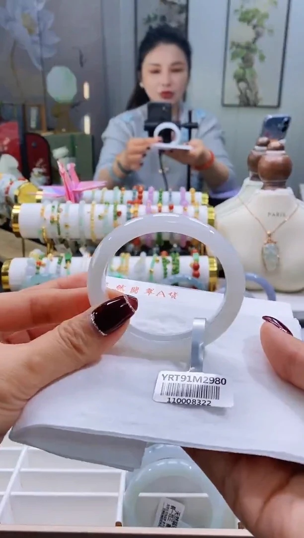 未镶嵌手镯翡翠56号贵妃53.5/5152正/短47.5/12.0*7.8