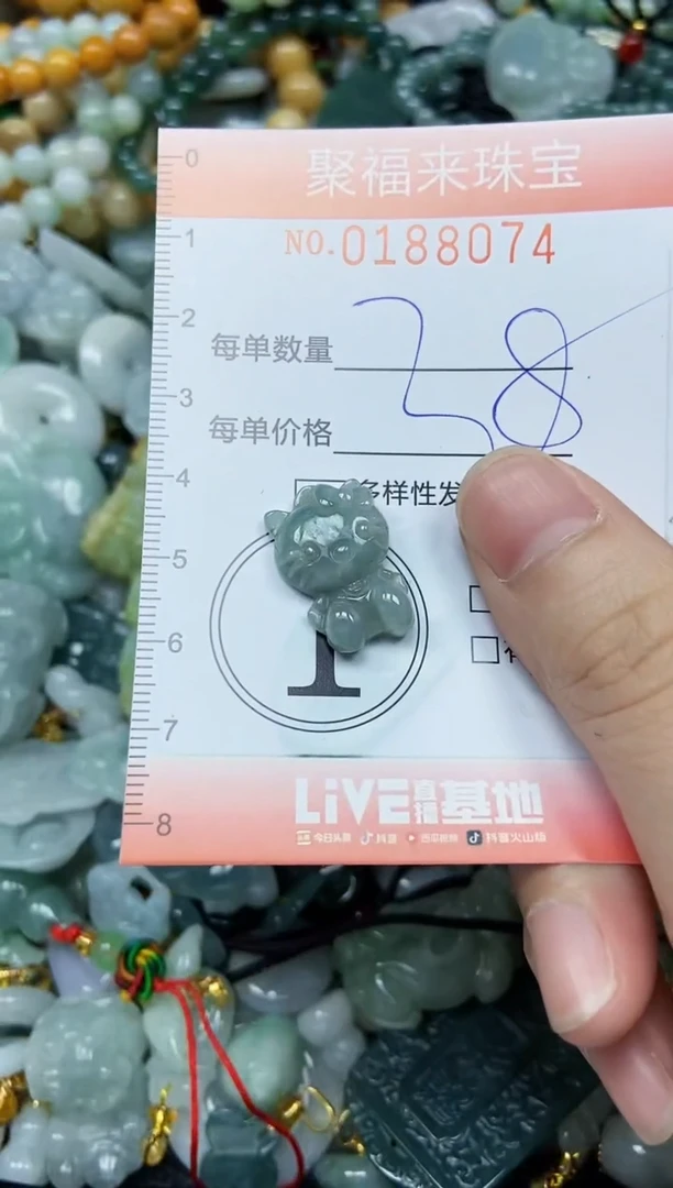 翡翠未镶嵌颈饰闪购0188074