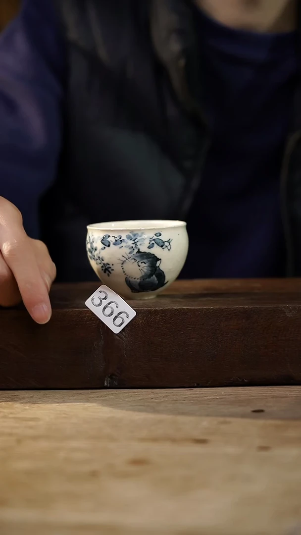 瓷片福利设计师款/猫咪杯