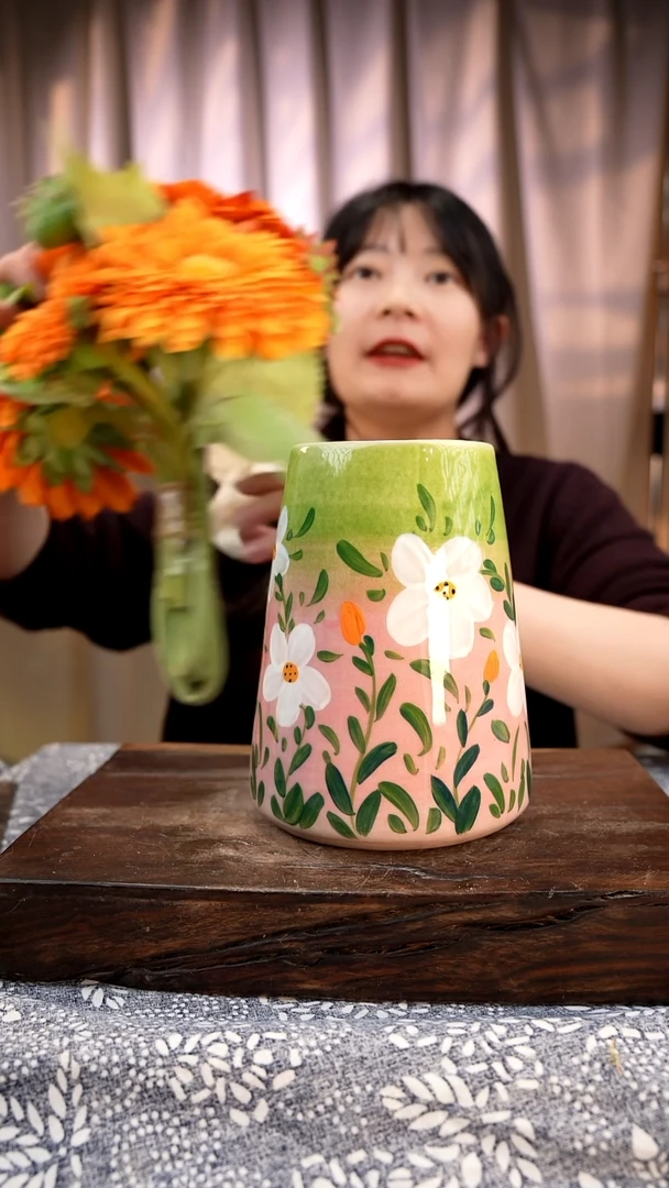陶土A1208景德镇陶瓷口径高度～1-2误差