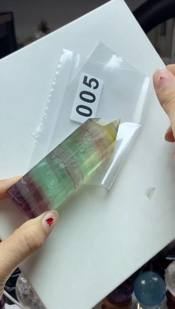 【闪购商品】水晶柱/005未镶嵌萤/石