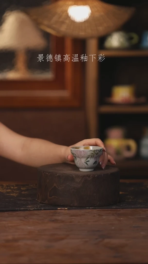 景德镇高温釉下手绘陶瓷436