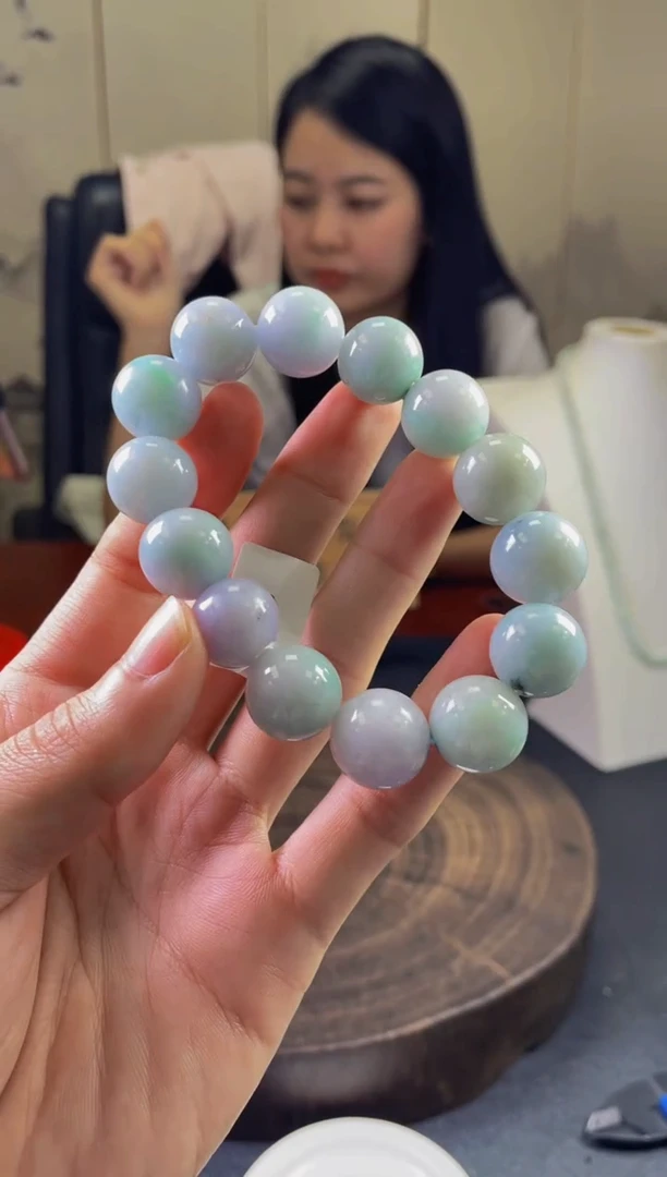 未镶嵌手链翡翠珠串 拍一发一