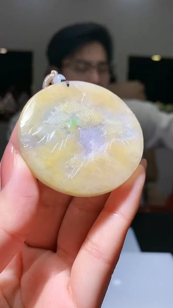 【闪购商品】翡翠颈饰未镶嵌1002hm-jj挂件4