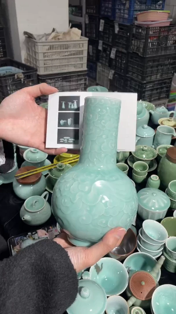 【闪购商品】纯手工 带证书 特价 福利  慧仙青瓷