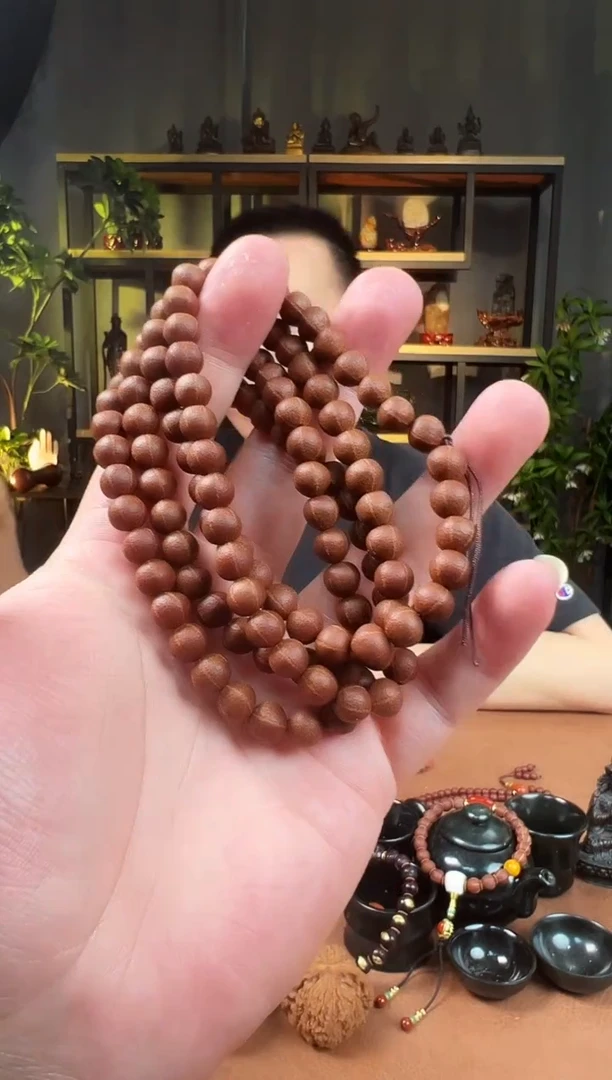 手串五线菩提8+108铁五线