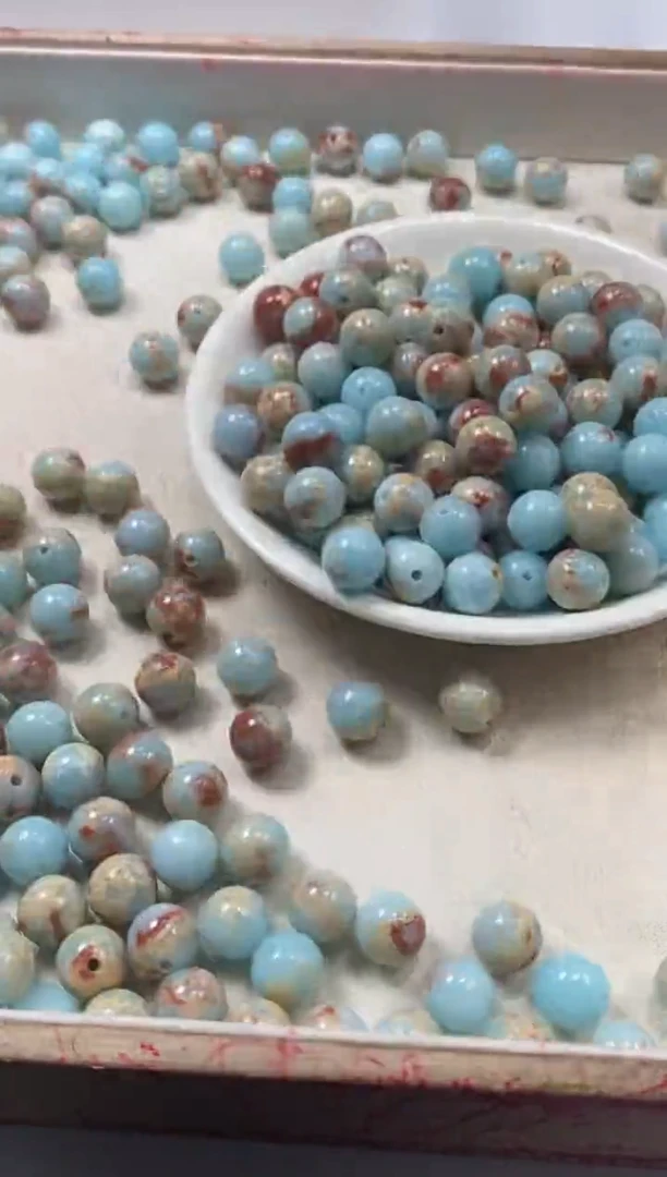 【闪购商品】玛瑙/玉髓颈饰未镶嵌w353寿山石10mm*20颗