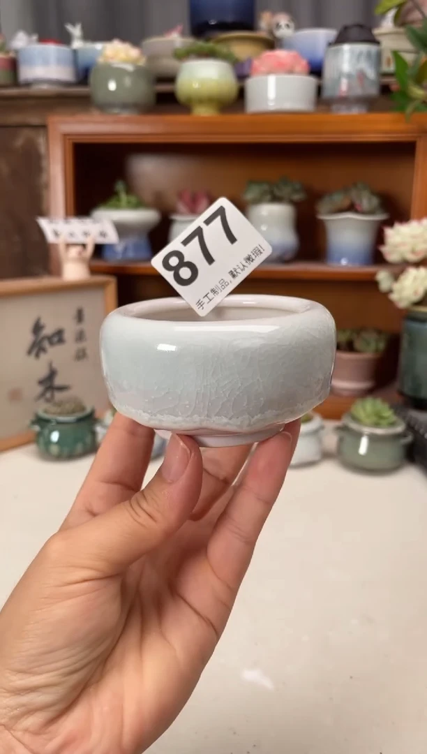 瓷片877知木小芳花盆