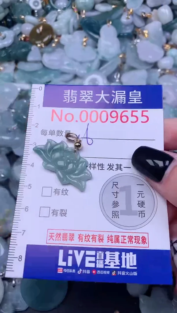 颈饰未镶嵌翡翠9655