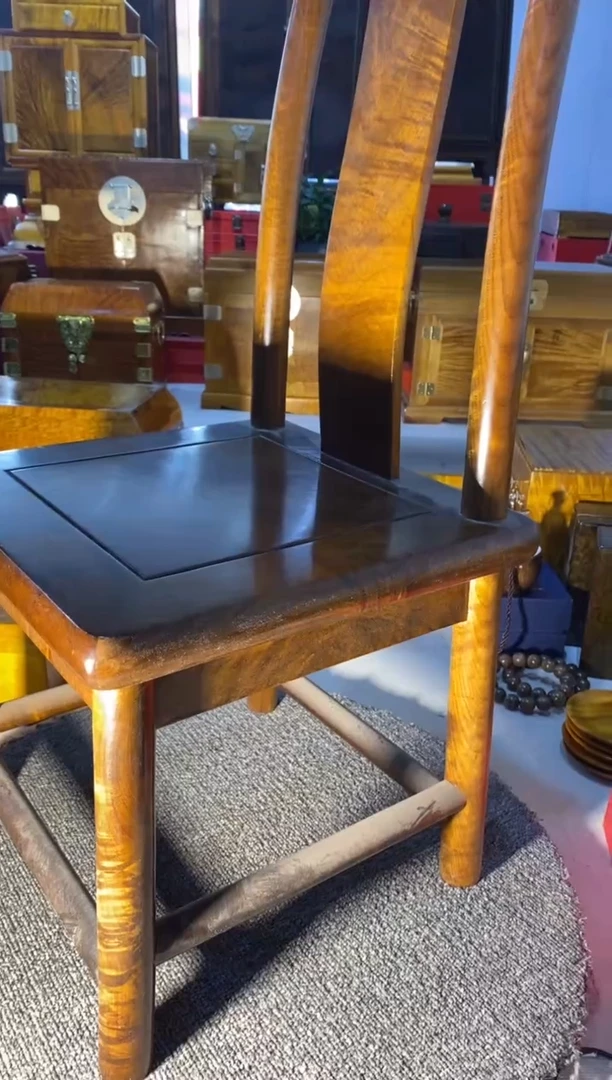 【闪购商品】金丝楠木艺黄金楠椅子F7