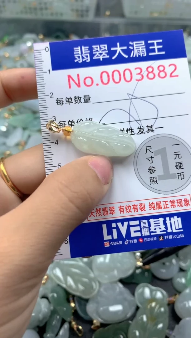 颈饰未镶嵌翡翠3882