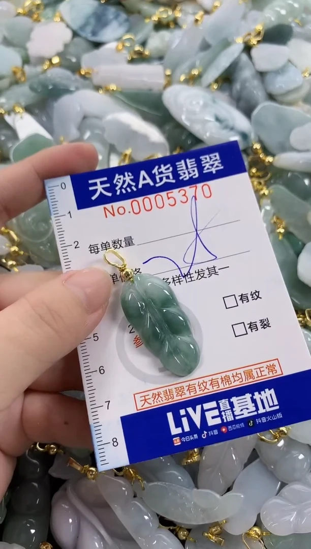 颈饰未镶嵌翡翠天然A货翡翠