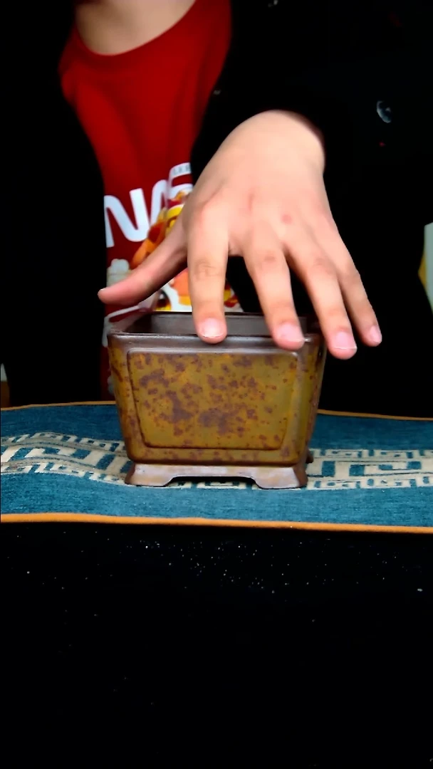 【闪购商品】紫砂花盆10*6.5内径紫砂花盆