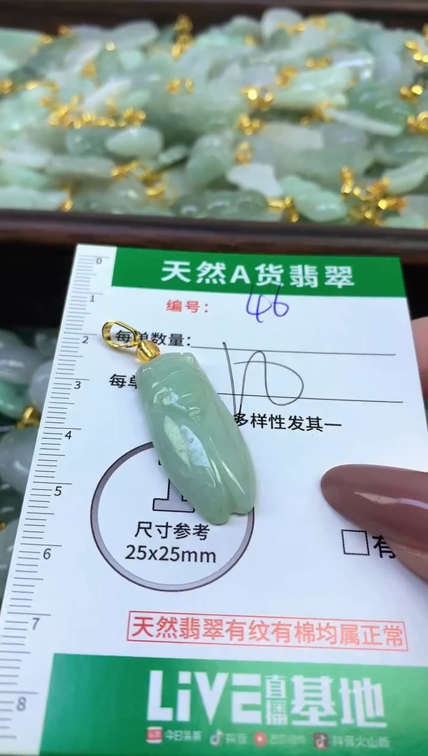 颈饰未镶嵌翡翠纯天然缅甸A货翡翠