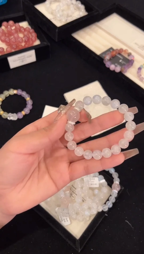 【闪购商品】水晶手链合金蓝月光手链x903