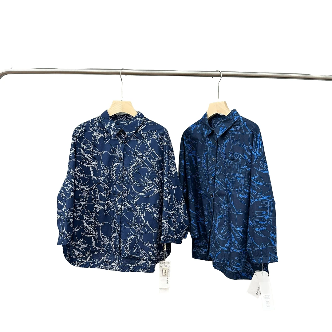 2-8188   休闲宽松衬衣