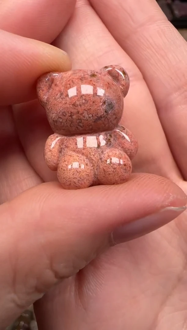 硅化珊瑚（珊瑚玉）未镶嵌颈饰125