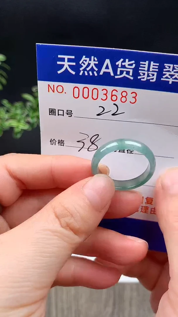 未镶嵌戒指翡翠22#
