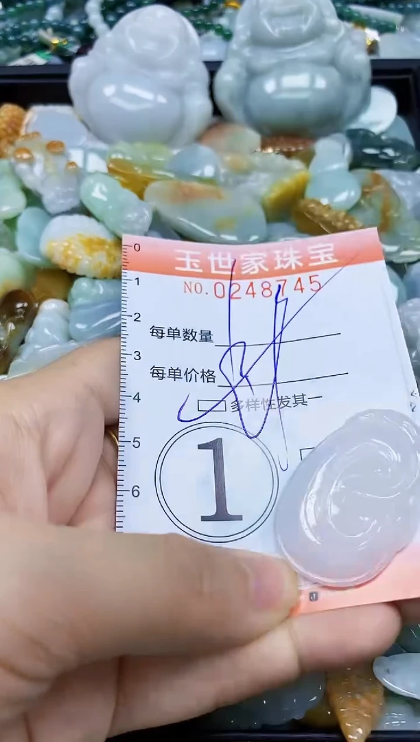 翡翠未镶嵌颈饰闪购0248745多样性发其一