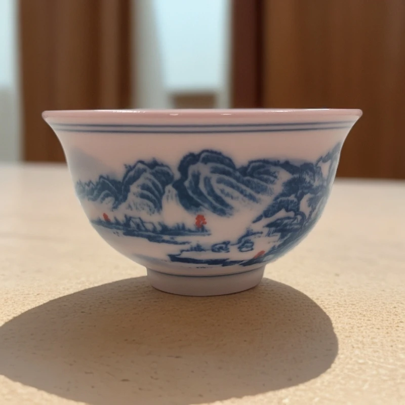 红山水压手杯+礼盒