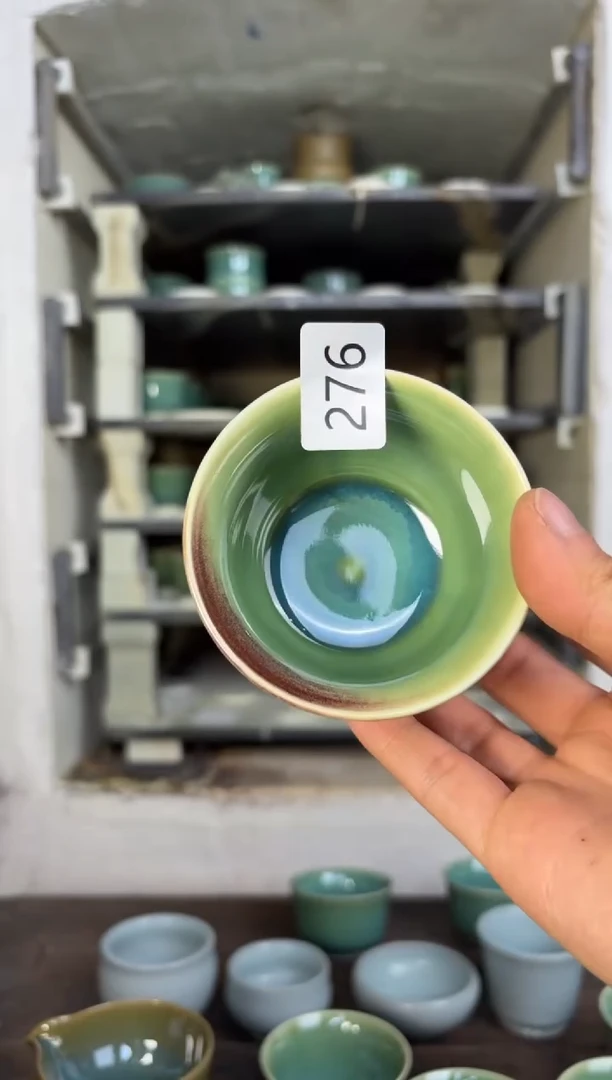 【闪购商品】摆件钧瓷窑变精品茶器