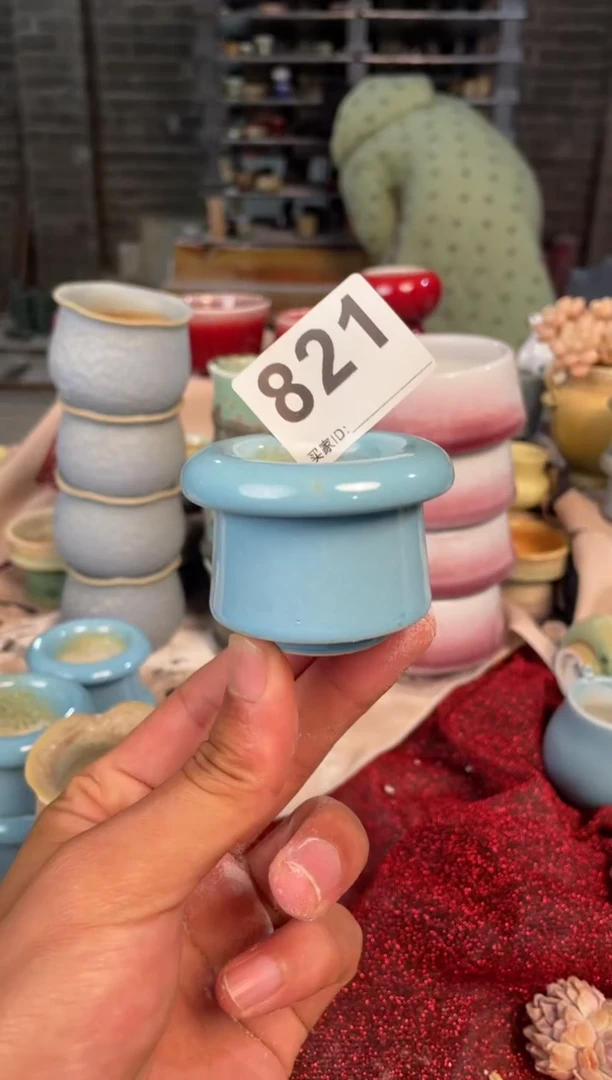 【闪购商品】摆件821小芳知木花盆编号