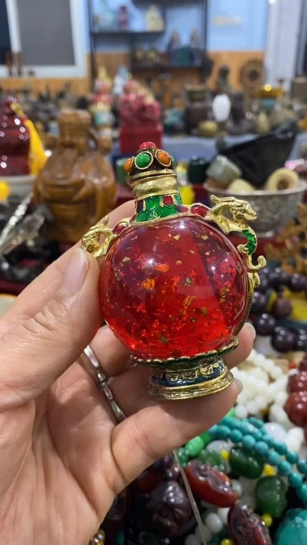 【闪购商品】宫廷影视老旧工艺摆件