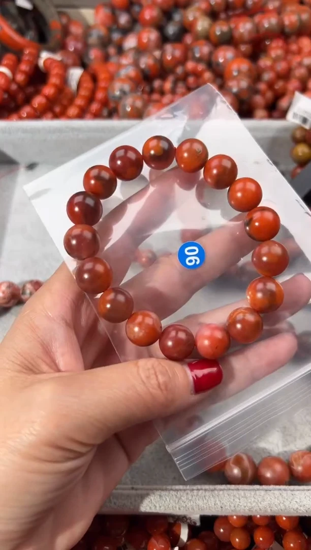 未镶嵌手串南红玛瑙12+