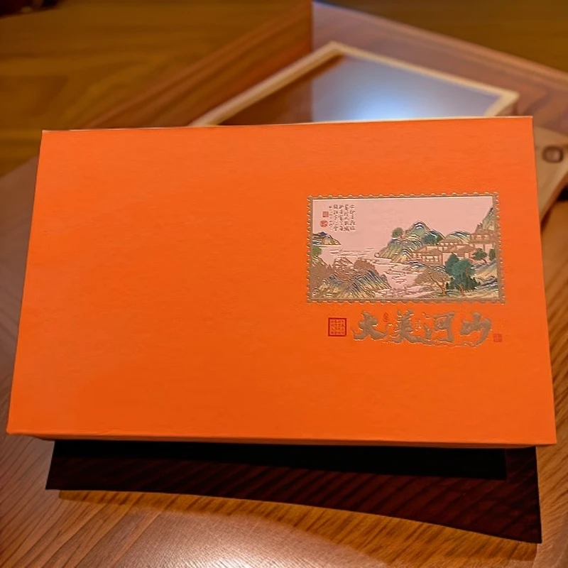 【大美河山】黄金芽 绿茶 双罐礼盒装