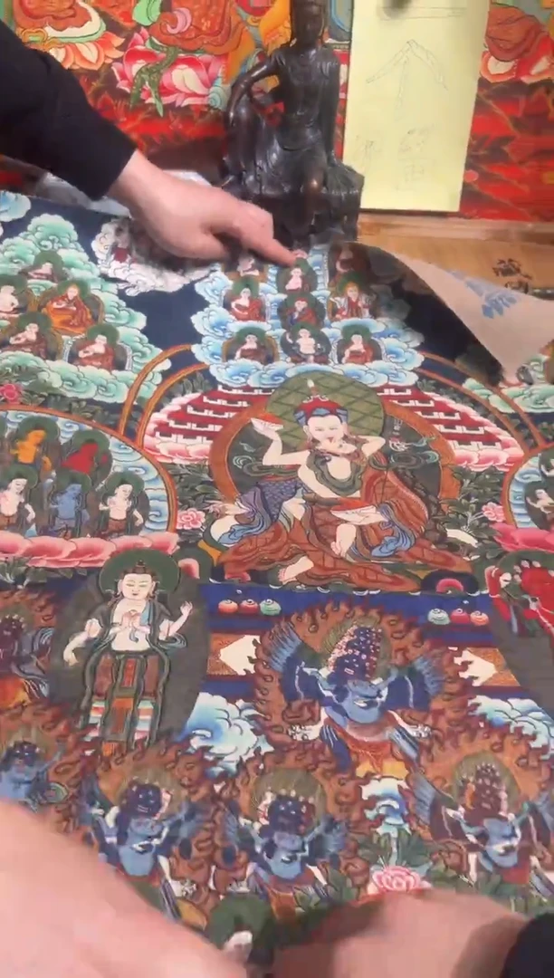 卷轴画卷轴画奥奥的唐卡