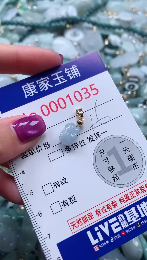 颈饰未镶嵌翡翠1035